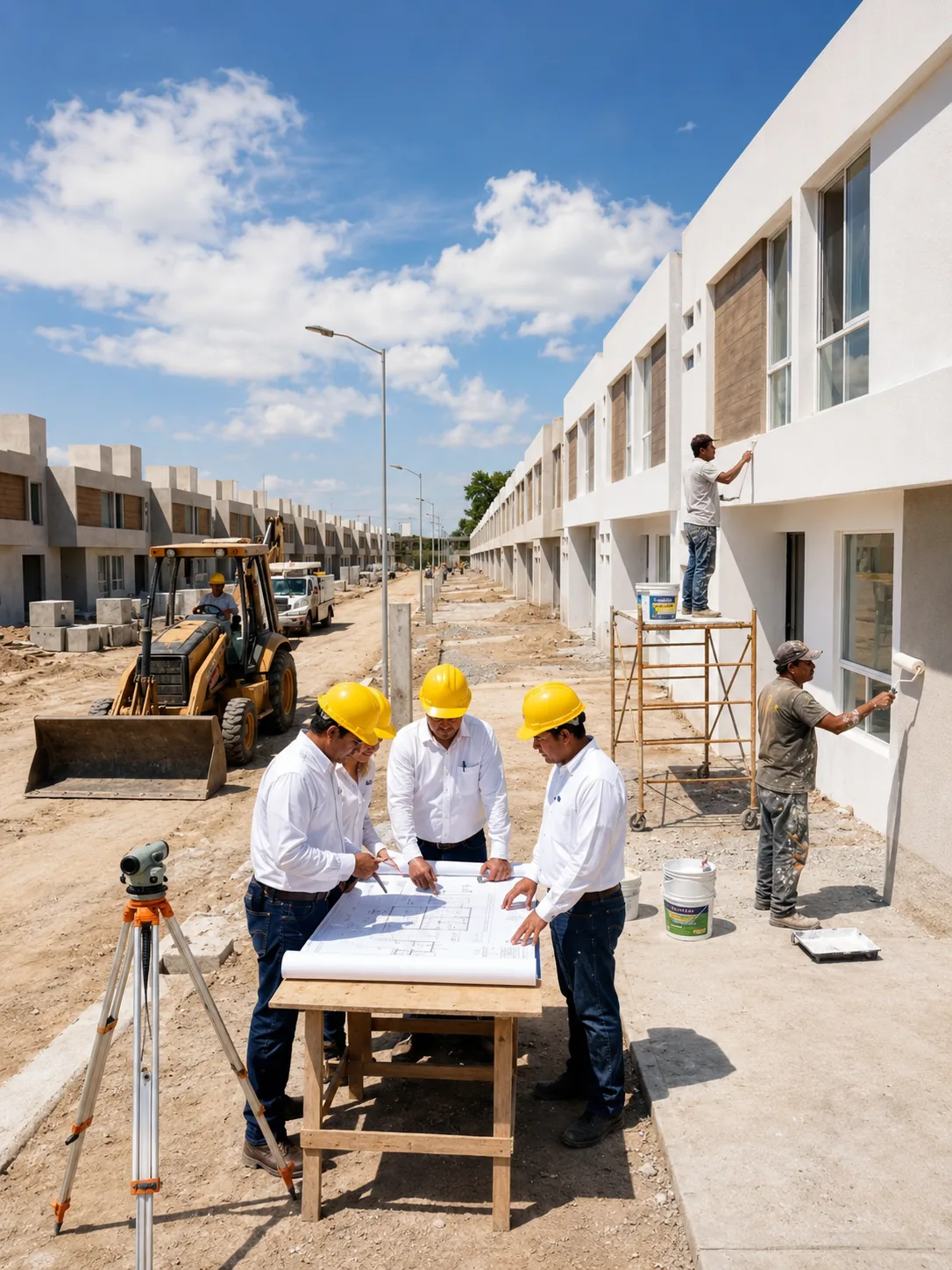 Construcción de desarrollo BPC Casa en el Bajío